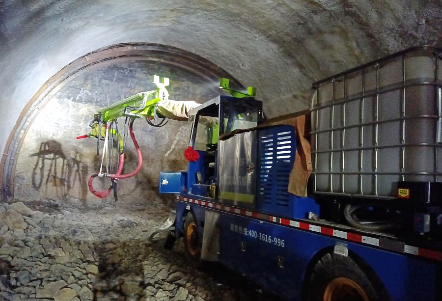 21世紀(jì)隧道建設(shè)新形勢及混凝土濕噴機(jī)械手的應(yīng)用(圖1)