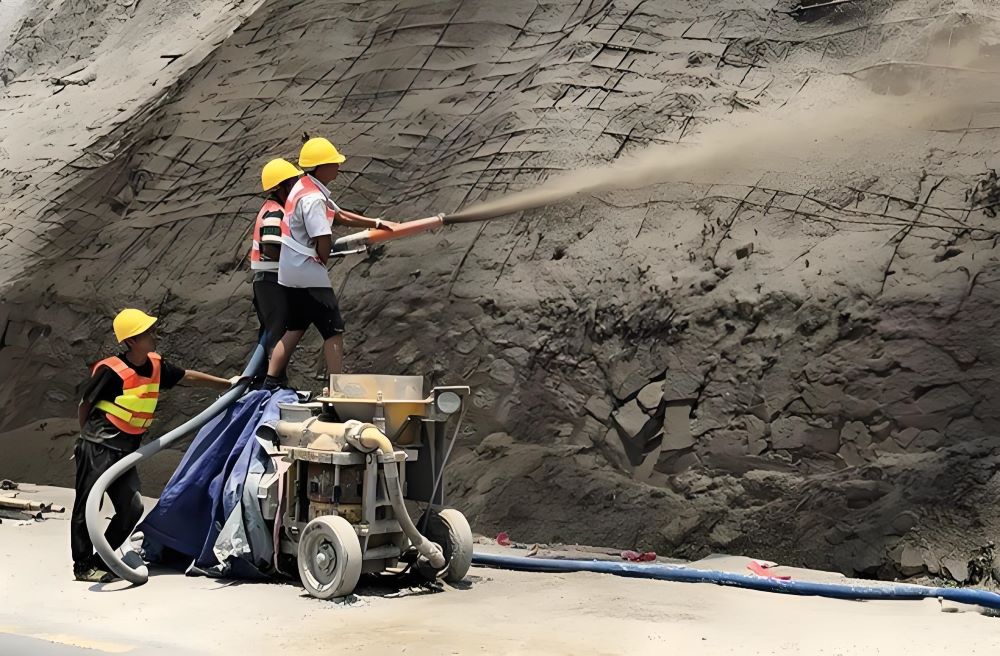 干噴射混凝土工藝的優(yōu)勢及應用(圖1)